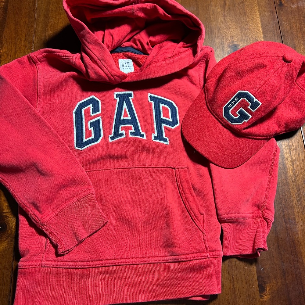 Gap Kids Hoodie and hat